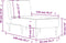 vidaXL - Chaise - longue - fluweel - donkergrijs