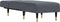 vidaXL - Chaise - longue - fluweel - donkergrijs