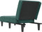vidaXL - Chaise - longue - fluweel - donkergroen