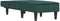 vidaXL - Chaise - longue - fluweel - donkergroen
