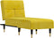 vidaXL - Chaise - longue - fluweel - geel
