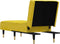 vidaXL - Chaise - longue - fluweel - geel