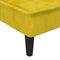 vidaXL - Chaise - longue - fluweel - geel