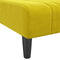 vidaXL - Chaise - longue - fluweel - geel