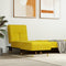 vidaXL - Chaise - longue - fluweel - geel