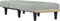 vidaXL - Chaise - longue - fluweel - lichtgrijs