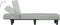 vidaXL - Chaise - longue - fluweel - lichtgrijs