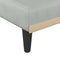 vidaXL - Chaise - longue - fluweel - lichtgrijs