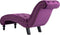 vidaXL - Chaise - longue - fluweel - paars