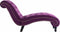 vidaXL - Chaise - longue - fluweel - paars