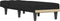 vidaXL - Chaise - longue - fluweel - zwart
