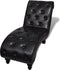 vidaXL - Chaise - longue - kunstleer - bruin