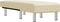 vidaXL - Chaise - longue - kunstleer - crèmekleurig