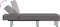 vidaXL - Chaise - longue - kunstleer - grijs