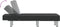 vidaXL - Chaise - longue - kunstleer - zwart