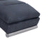vidaXL - Chaise - longue - kunstsuède - grijs
