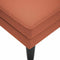 vidaXL - Chaise - longue - met - kussen - corduroy - stof - rood - oranje