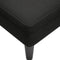 vidaXL - Chaise - longue - met - kussen - en - rechterarmleuning - stof - zwart