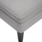 vidaXL - Chaise - longue - met - kussen - en - rechterarmleuning - stof - wolk - grijs