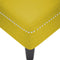 vidaXL - Chaise - longue - met - kussen - en - rechterarmleuning - fluweel - geel