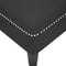 vidaXL - Chaise - longue - met - kussen - en - rechterarmleuning - fluweel - zwart