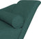 vidaXL - Chaise - longue - met - kussens - stof - donkergroen