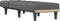 vidaXL - Chaise - longue - stof - donkergrijs