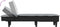 vidaXL - Chaise - longue - stof - lichtgrijs