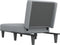 vidaXL - Chaise - longue - stof - lichtgrijs