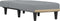 vidaXL - Chaise - longue - stof - lichtgrijs