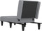 vidaXL - Chaise - longue - stof - lichtgrijs