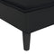 vidaXL - Chaise - longue - stof - zwart
