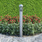 vidaXL Cilindervormige RVS LED tuinlamp