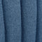 vidaXL Cocktailstoel stof blauw