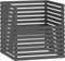 vidaXL - Compostbak - 100x100x102 - cm - massief - grenenhout - grijs