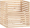 vidaXL - Compostbak - 100x100x102 - cm - massief - grenenhout