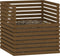 vidaXL - Compostbak - 100x100x102 - cm - massief - grenenhout - honingbruin