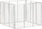 vidaXL - Compostbak - 100x100x77 - cm - gegalvaniseerd - staal