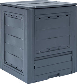 vidaXL - Compostbak - 260 - L - 60x60x73cm - grijs