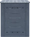 vidaXL - Compostbak - 260 - L - 60x60x73cm - grijs