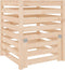 vidaXL - Compostbak - 63,5x63,5x77,5 - cm - massief - grenenhout