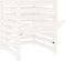 vidaXL - Compostbak - 63,5x63,5x77,5 - cm - massief - grenenhout - wit