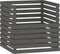 vidaXL - Compostbak - 80x80x78 - cm - massief - grenenhout - grijs