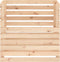 vidaXL - Compostbak - 80x80x78 - cm - massief - grenenhout