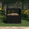 vidaXL - Compostbak - 80x80x78 - cm - massief - grenenhout - zwart