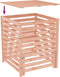 vidaXL - Compostbak - 82,5x82,5x99,5 - cm - massief - douglashout