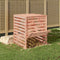 vidaXL - Compostbak - 82,5x82,5x99,5 - cm - massief - douglashout