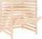 vidaXL - Compostbak - 82,5x82,5x99,5 - cm - massief - grenenhout