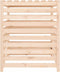 vidaXL - Compostbak - 82,5x82,5x99,5 - cm - massief - grenenhout