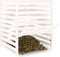 vidaXL - Compostbak - 82,5x82,5x99,5 - cm - massief - grenenhout - wit